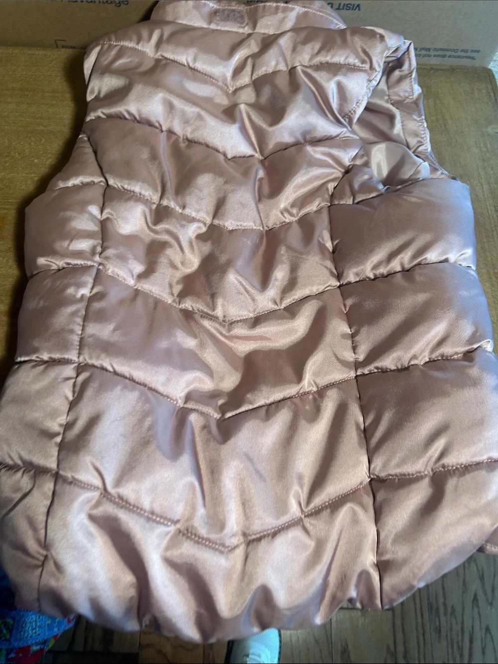 Light Rose Quilted Puffer Vest for Kids — Lightweight Layering